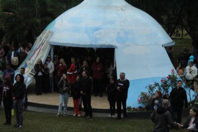 Missa em louvor ao Bom Jesus em Campo Mendes teve o Pároco Sebastião presidindo com liturgia da Rádio Campo Aberto